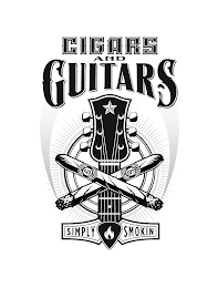 CIGARS AND GUITARS SIMPLY SMOKIN CIGARSAND GUITARS SIMPLY SMOKIN CIGARS AND GUITARS SIMPLY SMOKIN logo