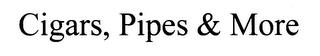 CIGARS, PIPES & MORE logo