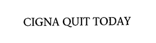 CIGNA QUIT TODAY logo