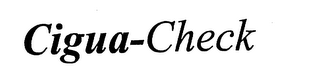 CIGUA-CHECK logo