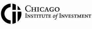 CII CHICAGO INSTITUTE OF INVESTMENT logo