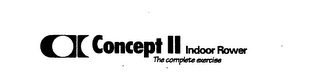 CII CONCEPT II INDOOR ROWER THE COMPLETE EXERCISE