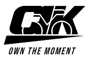 CIK OWN THE MOMENT logo