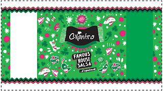 CILANTRO FAMOUS HOUSE SALSA ...IT'S GOOD ON ALL logo