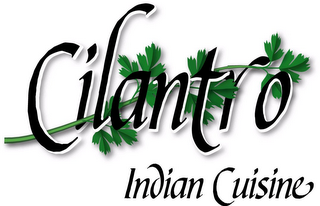 CILANTRO INDIAN CUISINE logo