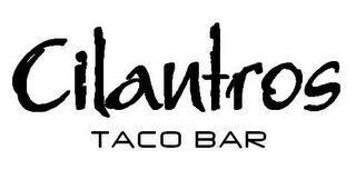 CILANTROS TACO BAR logo