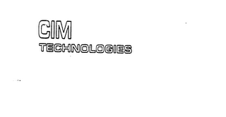 CIM TECHNOLOGIES logo