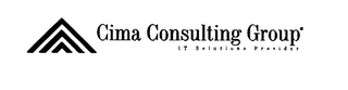 CIMA CONSULTING GROUP IT SOLUTIONS PROVIDER logo