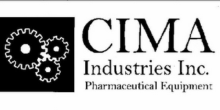 CIMA INDUSTRIES INC. PHARMACEUTICAL EQUIPMENT logo