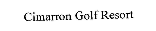 CIMARRON GOLF RESORT logo