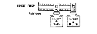 CIMENT FONDU LAFARGE SLT FICELLE BLANCHE logo