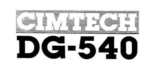 CIMTECH DG-540 logo