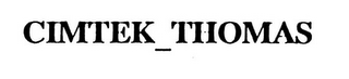 CIMTEK THOMAS logo