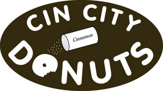 CIN CITY DONUTS CINNAMON logo