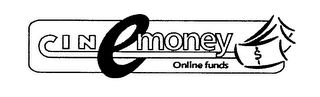 CIN E MONEY ONLINE FUNDS $ logo