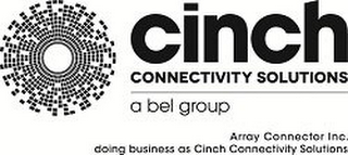 CINCH CONNECTIVITY SOLUTIONS A BEL GROUP ARRAY CONNECTOR INC. DOING BUSINESS AS CINCH CONNECTIVITY SOLUTIONS logo