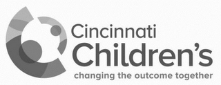 CINCINNATI CHILDREN'S CHANGING THE OUTCOME TOGETHER logo
