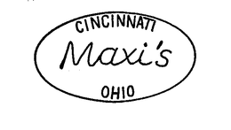 CINCINNATI MAXI'S OHIO logo