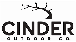 CINDER OUTDOOR CO. logo