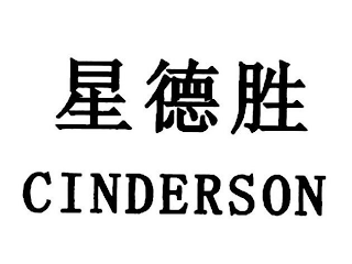 CINDERSON logo