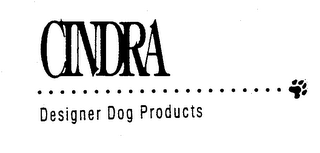 CINDRA DESIGNER DOG PRODUCTS logo