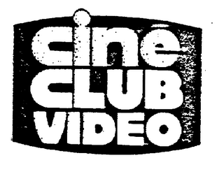 CINE CLUB VIDEO logo