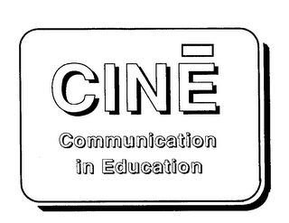 CINE COMMUNICATION IN EDUCATION logo