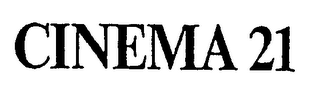 CINEMA 21 logo