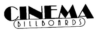 CINEMA BILLBOARDS logo
