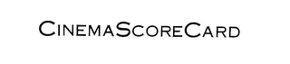 CINEMA SCORE CARD logo