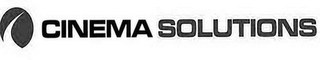 CINEMA SOLUTIONS logo