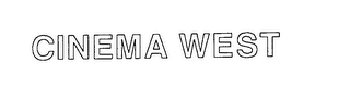CINEMA WEST logo