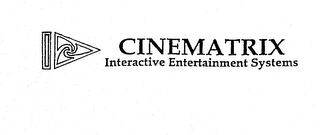 CINEMATRIX INTERACTIVE ENTERTAINMENT SYSTEMS logo