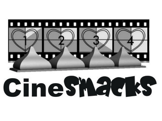 CINESMACKS 1 2 3 4 logo