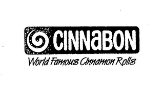 CINNABON WORLD FAMOUS CINNAMON ROLLS logo