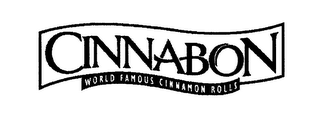 CINNABON WORLD FAMOUS CINNAMON ROLLS logo