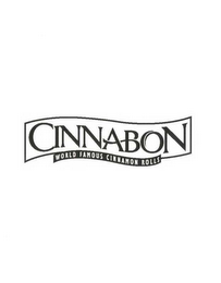 CINNABON WORLD FAMOUS CINNAMON ROLLS logo