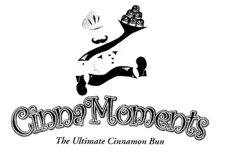 CINNAMOMENTS THE ULTIMATE CINNAMON BUN logo