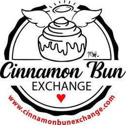 CINNAMON BUN EXCHANGE WWW.CINNAMONBUNEXCHANGE.COM logo