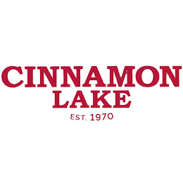 CINNAMON LAKE EST. 1970 logo