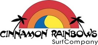 CINNAMON RAINBOWS SURF COMPANY logo