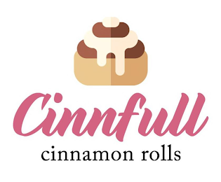 CINNFULL CINNAMON ROLLS logo