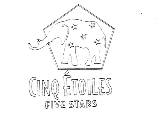 CINQ ETOILES FIVE STARS logo