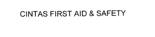 CINTAS FIRST AID & SAFETY