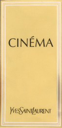 CINÉMA YVESSAINTLAURENT logo