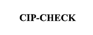 CIP-CHECK logo