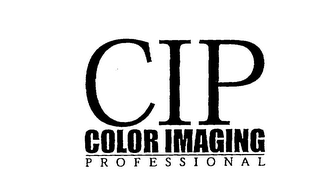 CIP COLOR IMAGING PROFESSIONAL logo