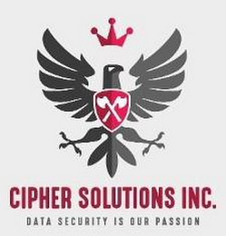 CIPHER SOLUTIONS INC. DATA SECURITY IS OUR PASSION logo