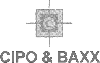CIPO & BAXX C logo