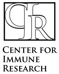 CIR CENTER FOR IMMUNE RESEARCH logo